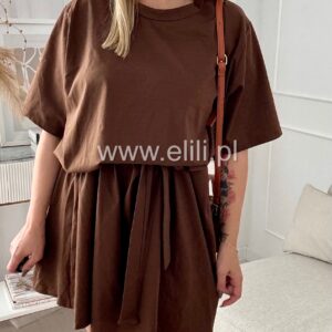 Alternative view of Sukienka Ilona plus size czekolada