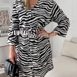 Alternative view of Sukienka Mary zebra