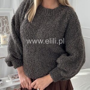 Alternative view of Sweter Bukla taupe