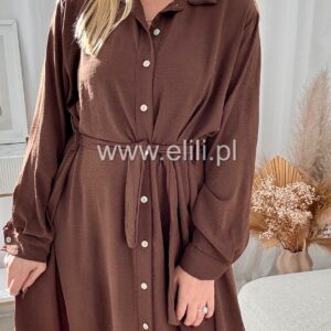 Alternative view of Sukienka Zelia czekolada