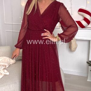 Alternative view of Sukienka Nala bordo