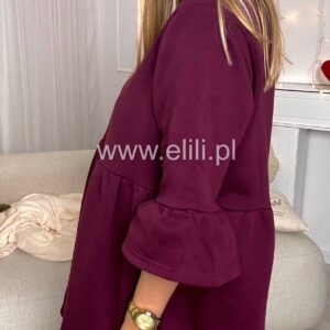 Alternative view of Sukienka Baby doll gładka biskupi