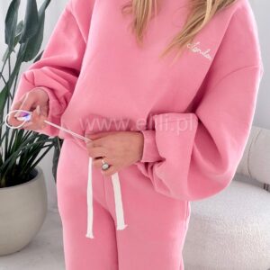 Alternative view of Komplet London baby pink