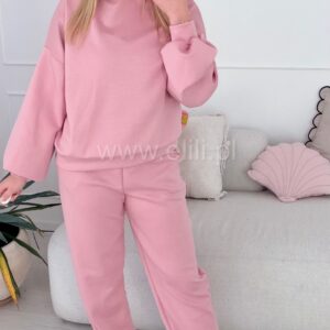 Alternative view of Komplet Maselko z kapturem baby pink