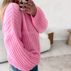 Alternative view of Sweter Sugar pink