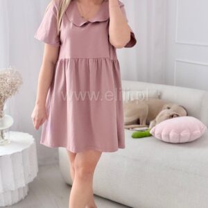 Alternative view of Sukienka Letycja brudny róż