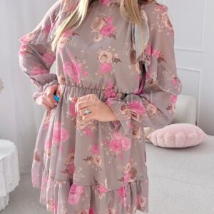 Alternative view of Sukienka Loren szara