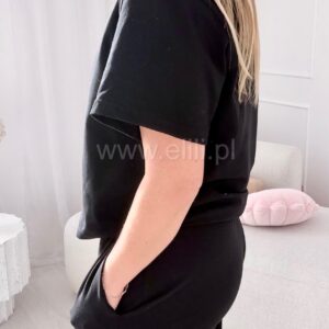 Alternative view of Bluzka z kołnierzykiem czarna