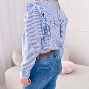 Alternative view of Koszula w paski plus size