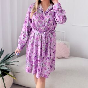 Alternative view of Sukienka Zuza plus size fiolet