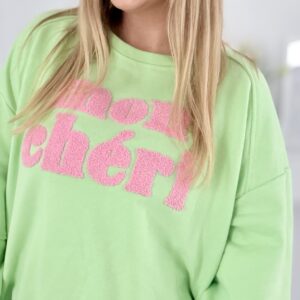 Alternative view of Bluza mon Cheri szałwia