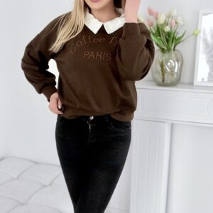 Alternative view of Bluza Coffee Time czekolada