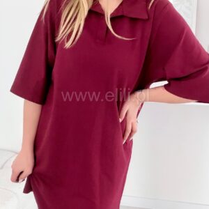 Alternative view of Sukienka polo bordo