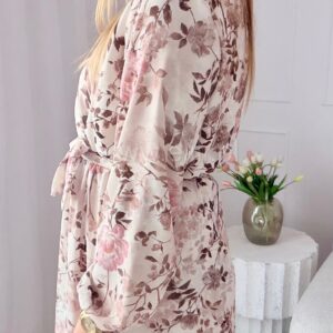 Alternative view of Sukienka Wanda herbaciane kwiaty