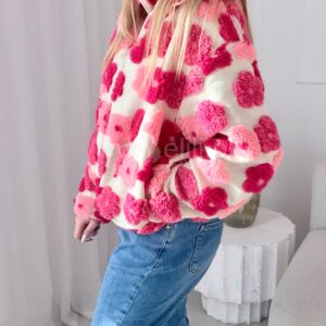 Alternative view of Bomberka w kwiaty MALINOWO-RÓZOWE