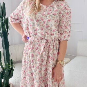 Alternative view of Sukienka Zana plus size łączka