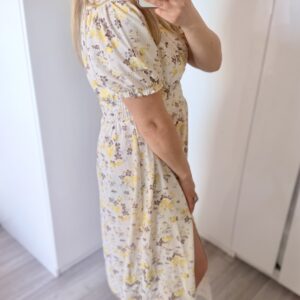 Alternative view of Sukienka Elina cytrynowe kwiatki