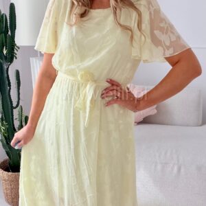 Alternative view of Sukienka Nala cytryna