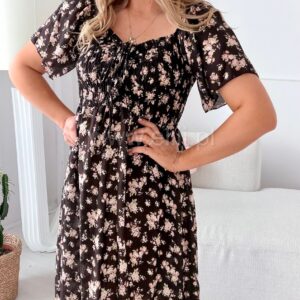 Alternative view of Sukienka Gardenia czarna