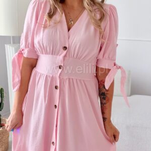 Alternative view of Sukienka Blanka różowa