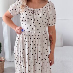 Alternative view of Sukienka Capri biała